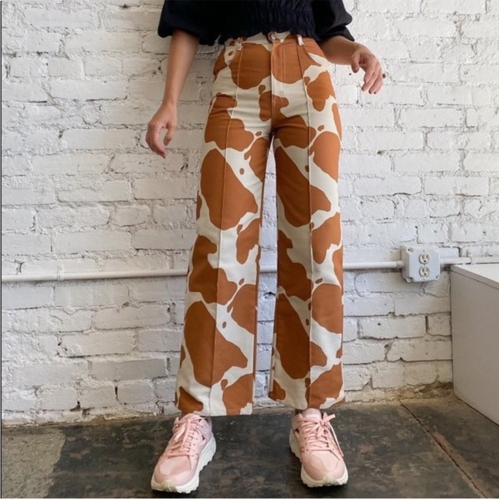 Lisa Says Gah! Robyn Jeans in Ivory Cow